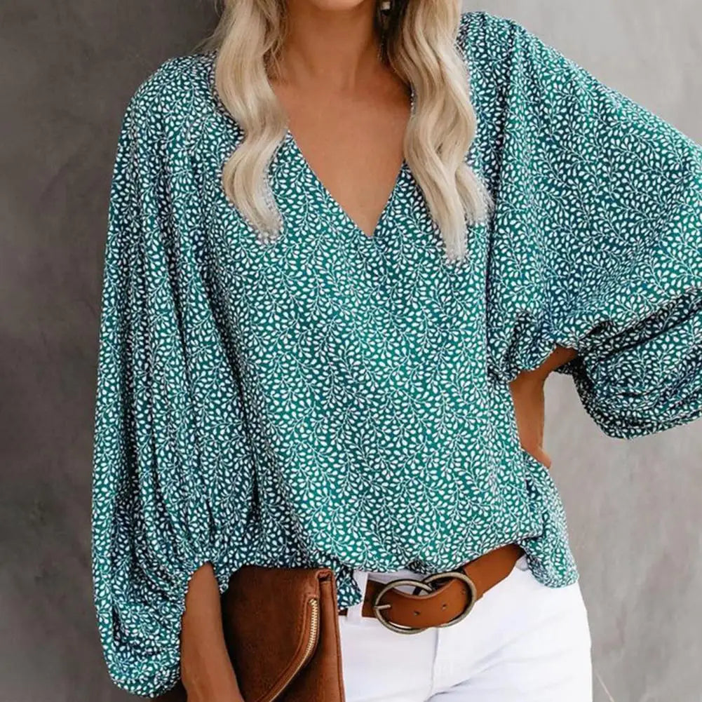 Beth - Haut à manches lanternes