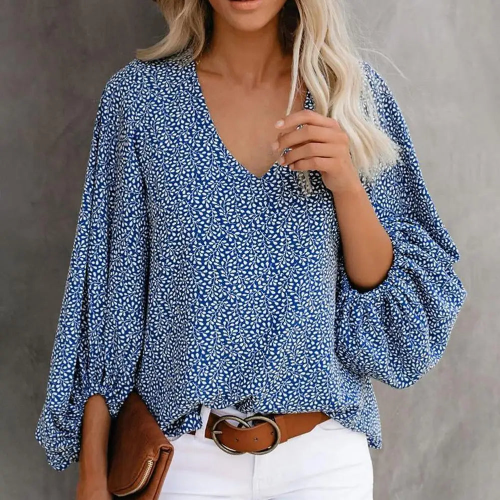 Beth - Haut à manches lanternes