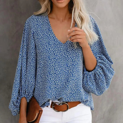 Beth - Haut à manches lanternes