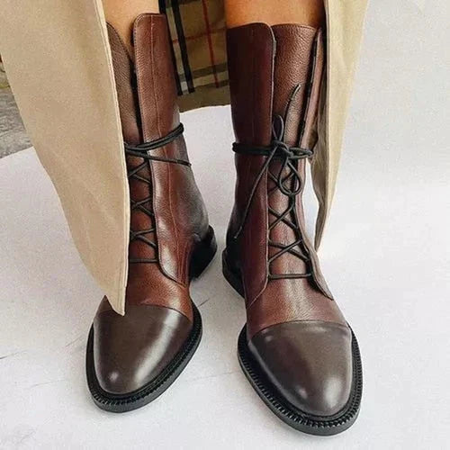Alice - Vintage look boots with heel