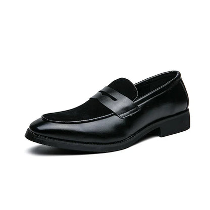 Elegant suede and leather loafers - Bray