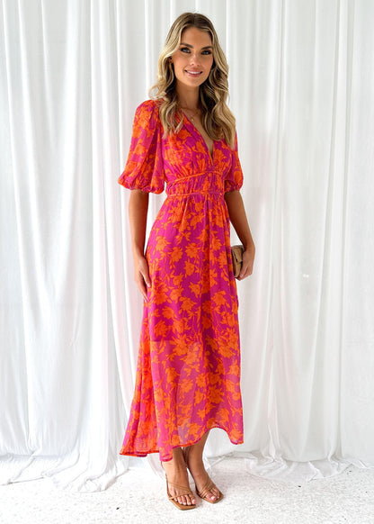 Kathy - Maxi dress with V-neck 