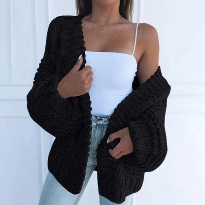 Grof gebreide cardigan - Kira