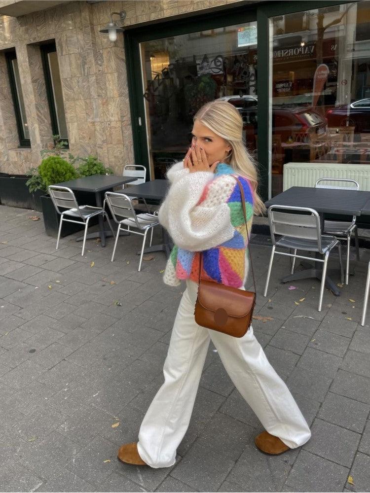 Ari - Kleurrijke gebreide trui