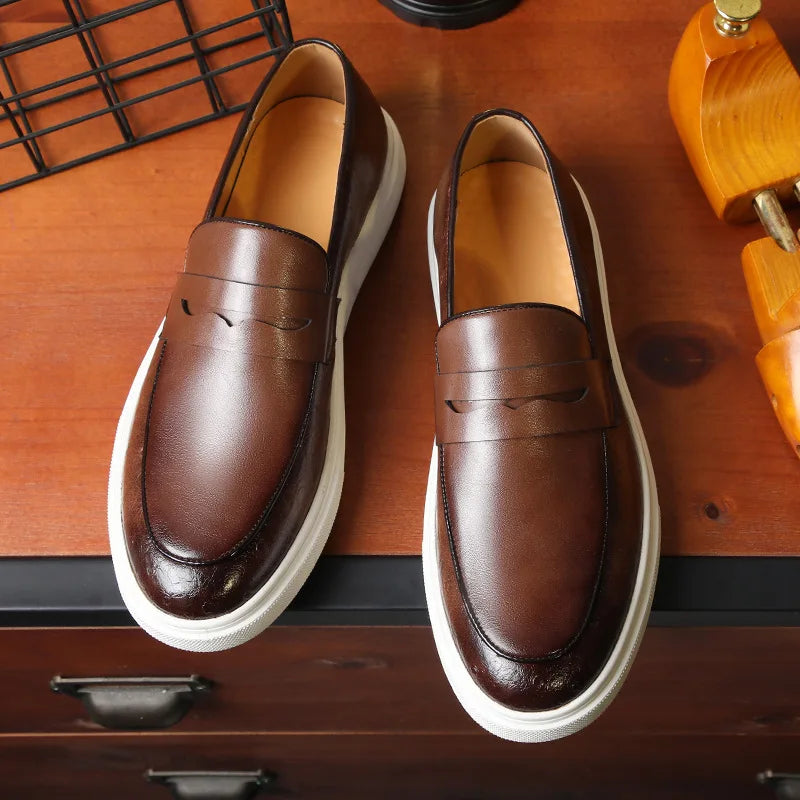 Mocassins de luxe pour hommes