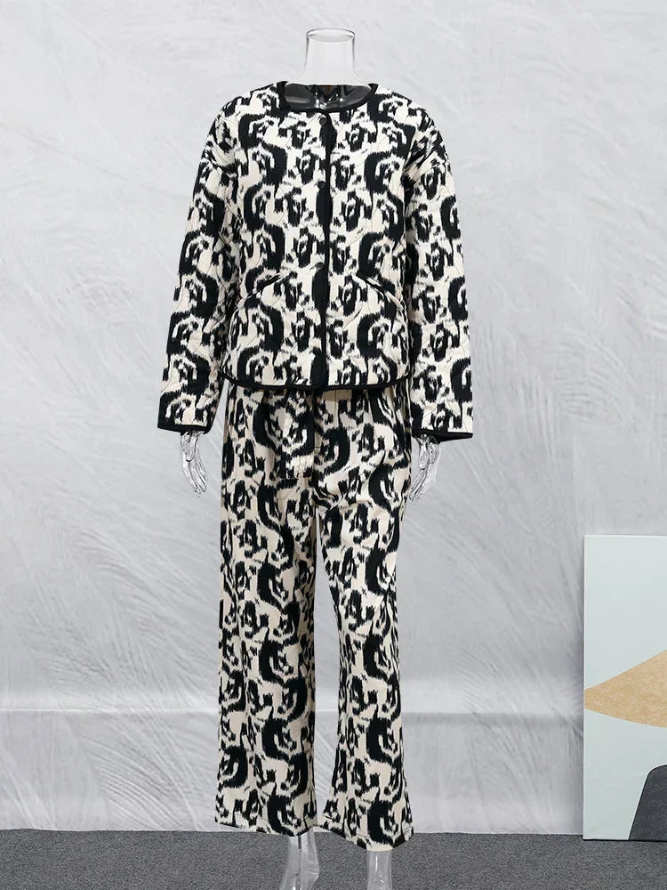 Flore - Manteau à imprimé floral vintage