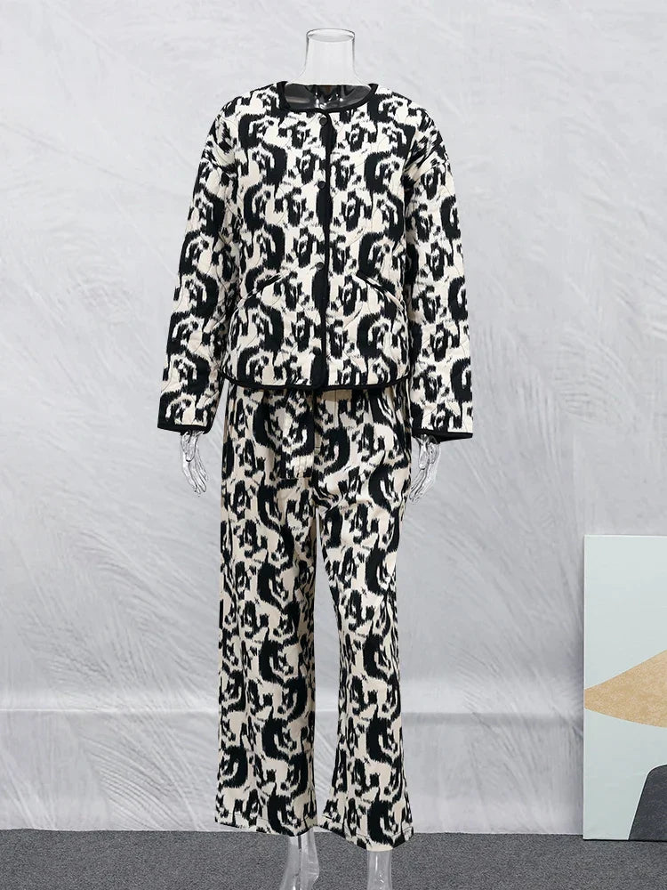 Kendra - Vintage Bloemenprint Jas