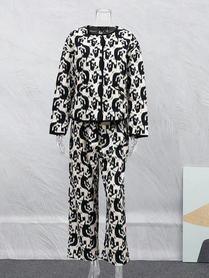 Kendra - Vintage Bloemenprint Jas