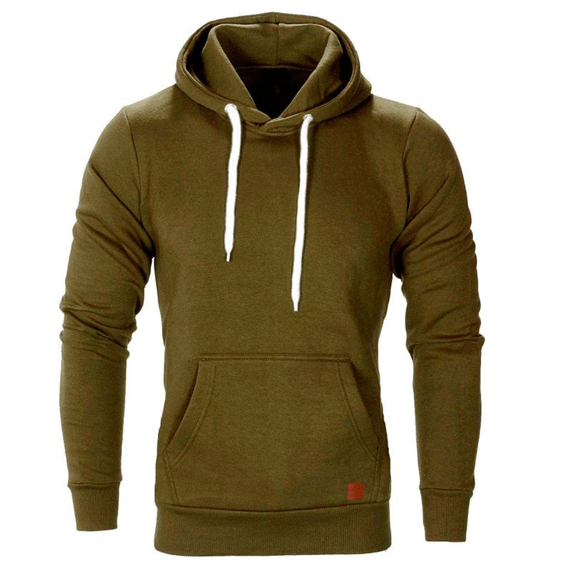 Sam Casual Hoodie for Men - Practical with Kangaroo Pocket