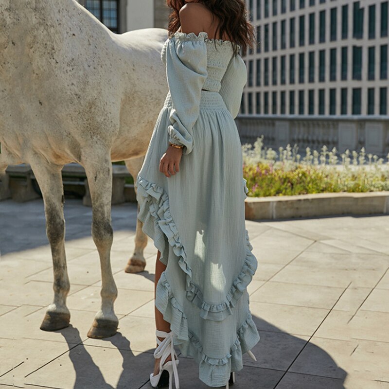 Co-ord set with ruffle