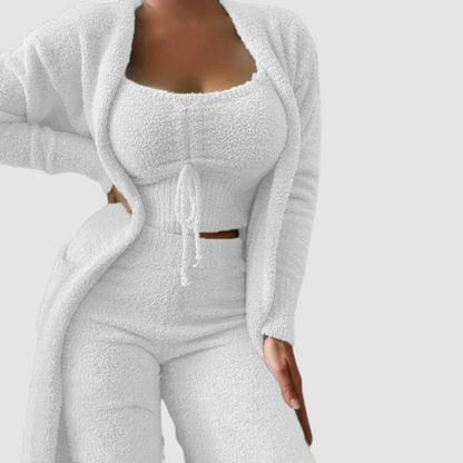 Winter 3-delige pyjamaset - Paisley