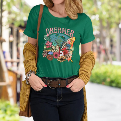 Amelia - Chemise à imprimé rétro