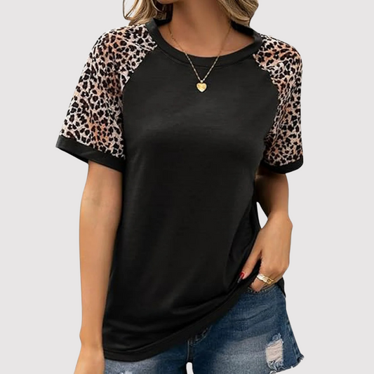 Emmeline - Leopard Print Blouse