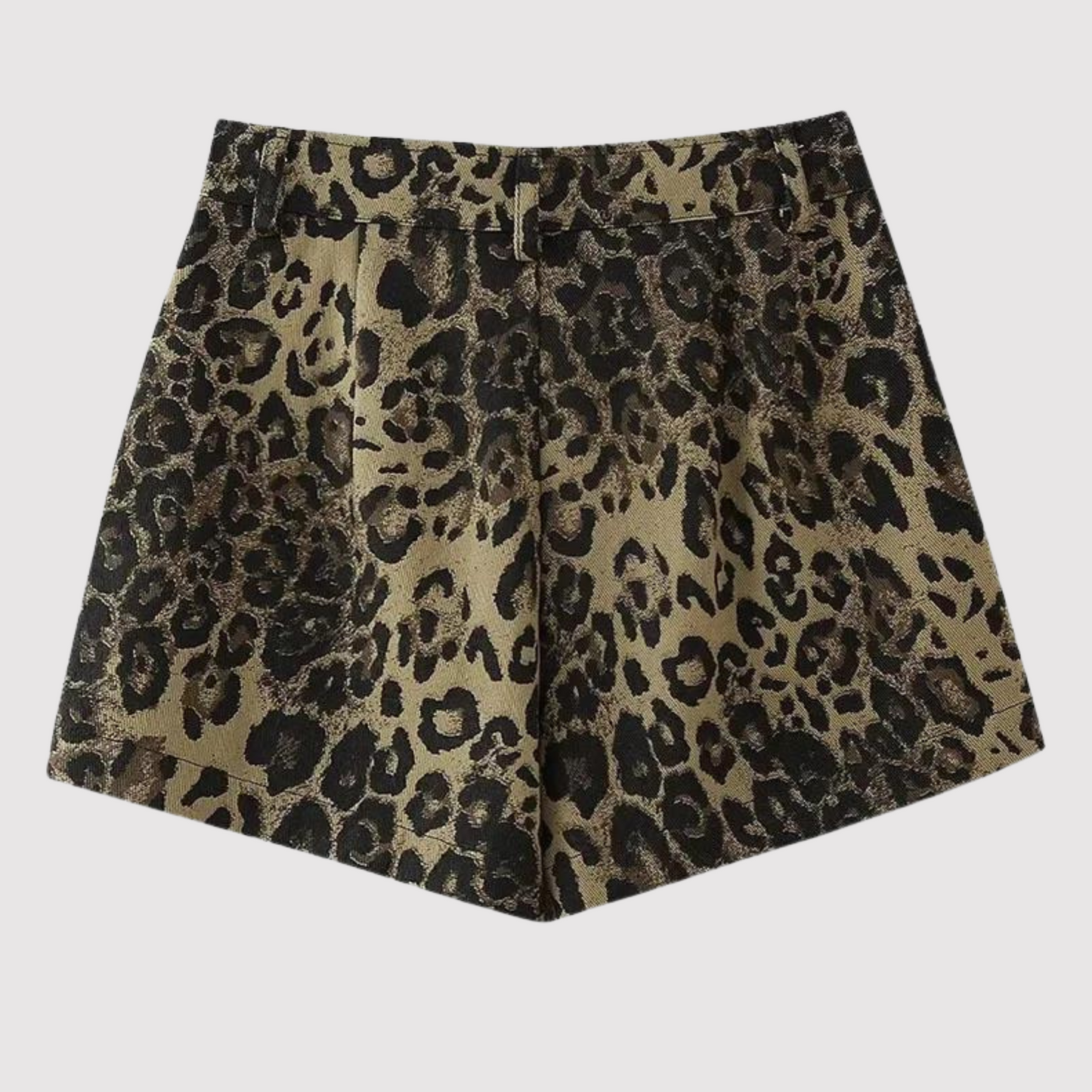 Frances - Leopard Print Shorts