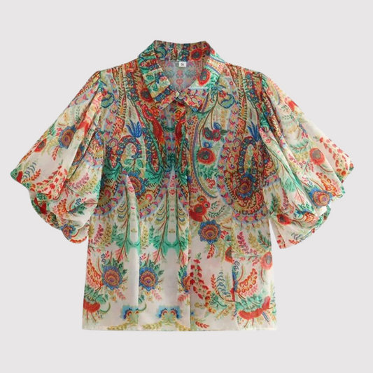Rosalie - Fashion blouse with print