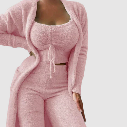 Winter 3-delige pyjamaset - Paisley