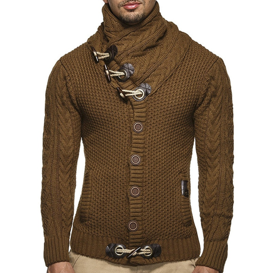 Mats Turtleneck Vest - Stylish &amp; Casual Men's Vest
