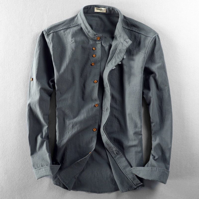 Alexander | Japanese style men's shirt with elegance and comfort