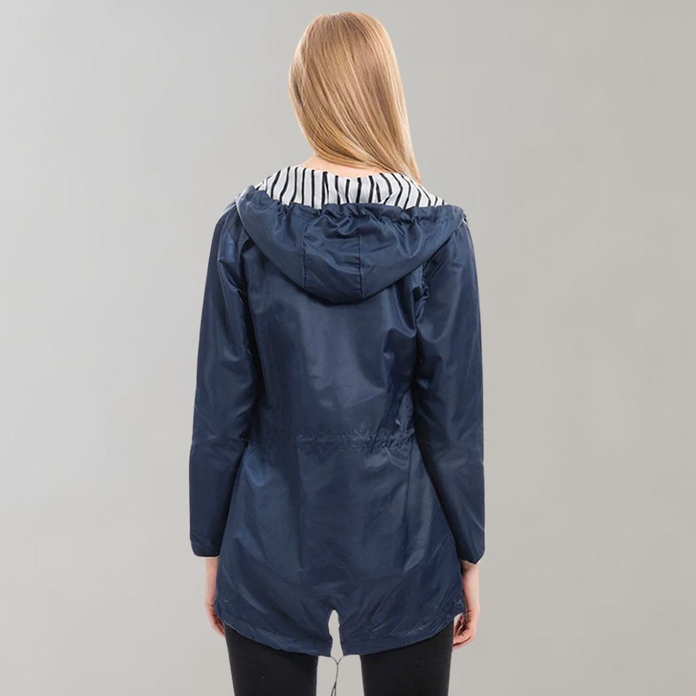 Imperméable long tendance pour femme