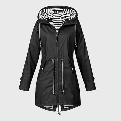 Imperméable long tendance pour femme