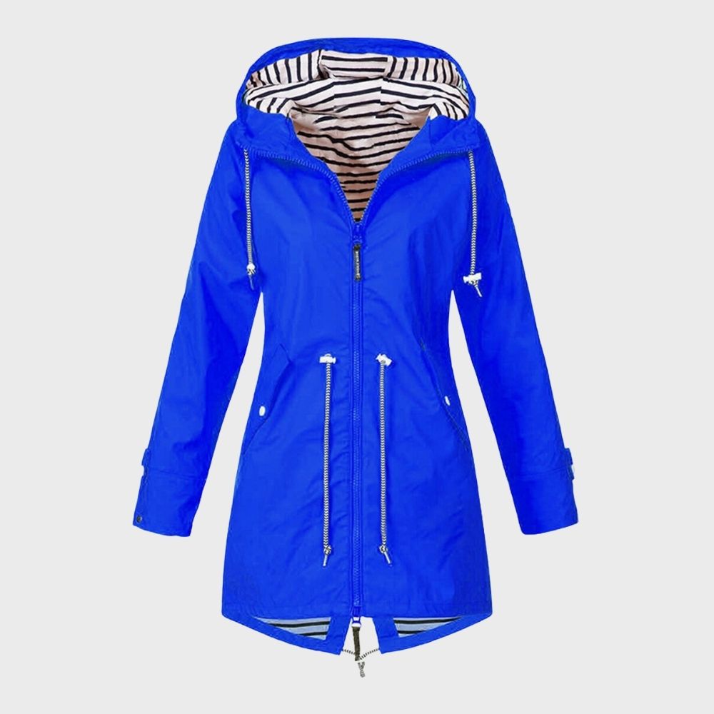 Imperméable long tendance pour femme