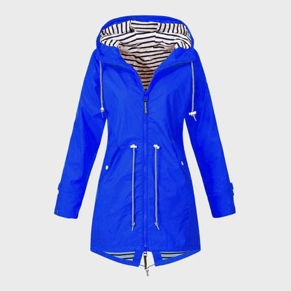 Imperméable long tendance pour femme