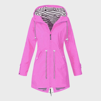 Imperméable long tendance pour femme