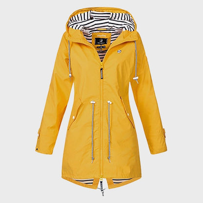 Imperméable long tendance pour femme