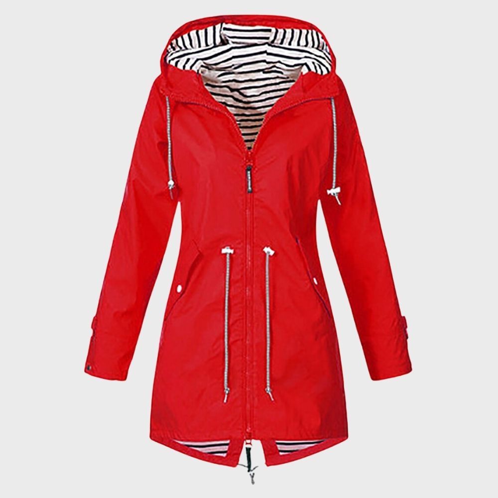 Imperméable long tendance pour femme
