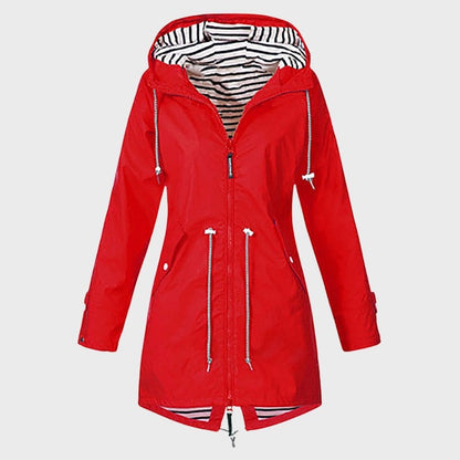 Imperméable long tendance pour femme