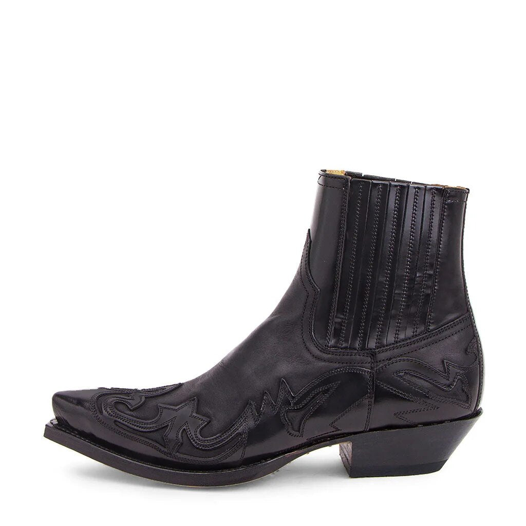 Bliss - elegant western style ankle boots