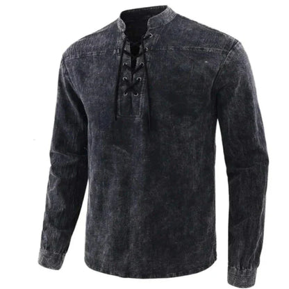 Hanski - Heren V-hals shirt