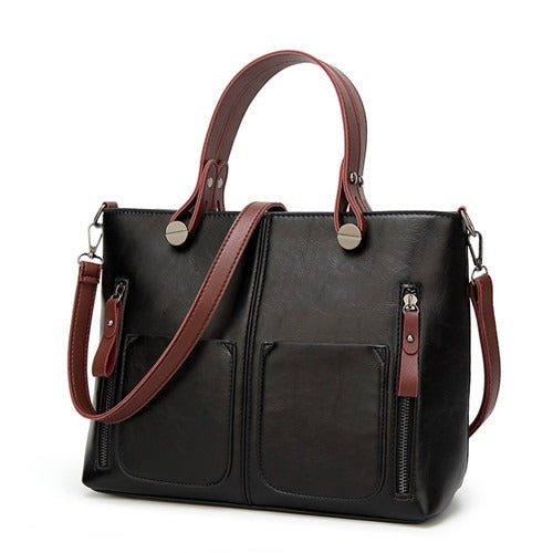 Elly - Ladies Vintage Leather Shoulder Bag 