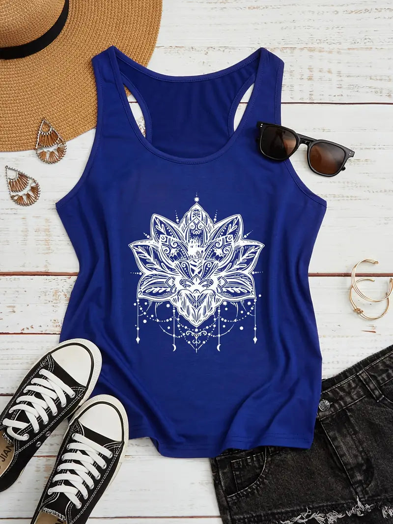 Rose - Women's Fashion Tank Top