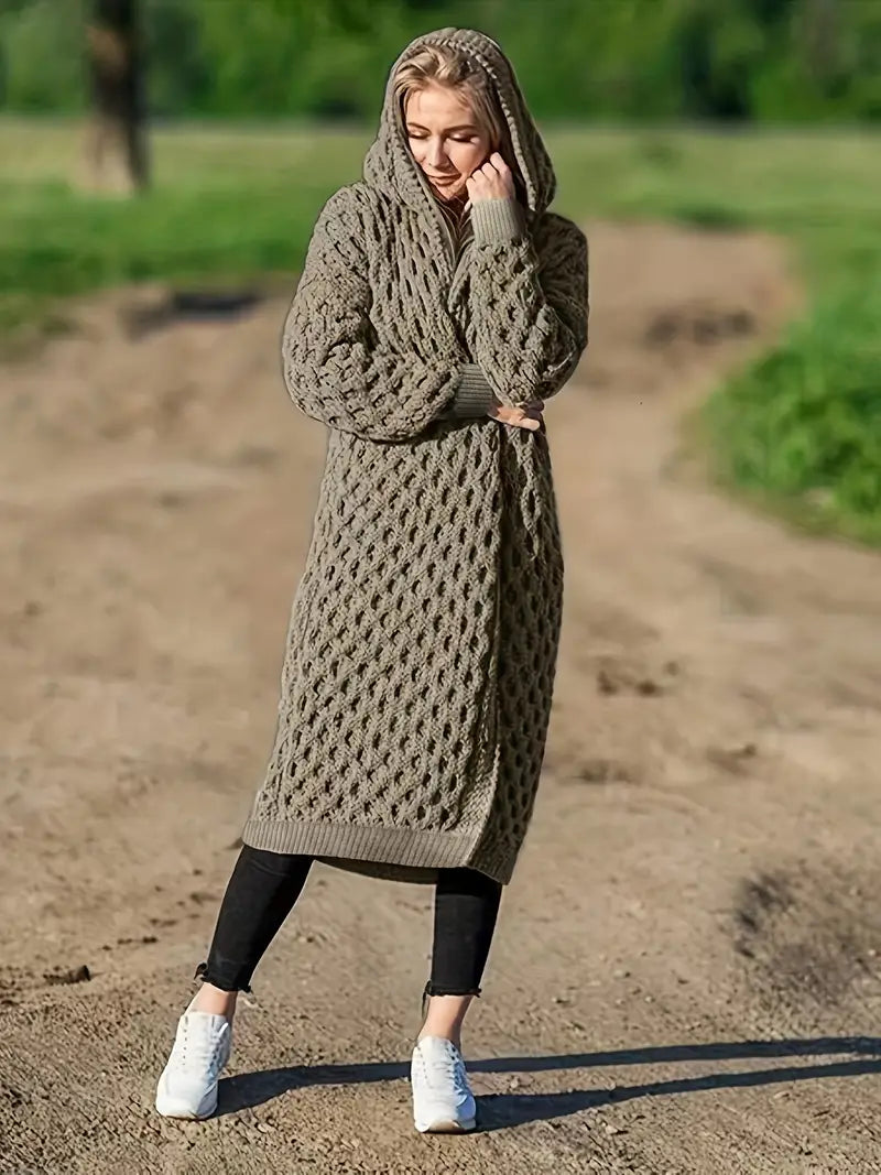 Ursula - Vest met open capuchon