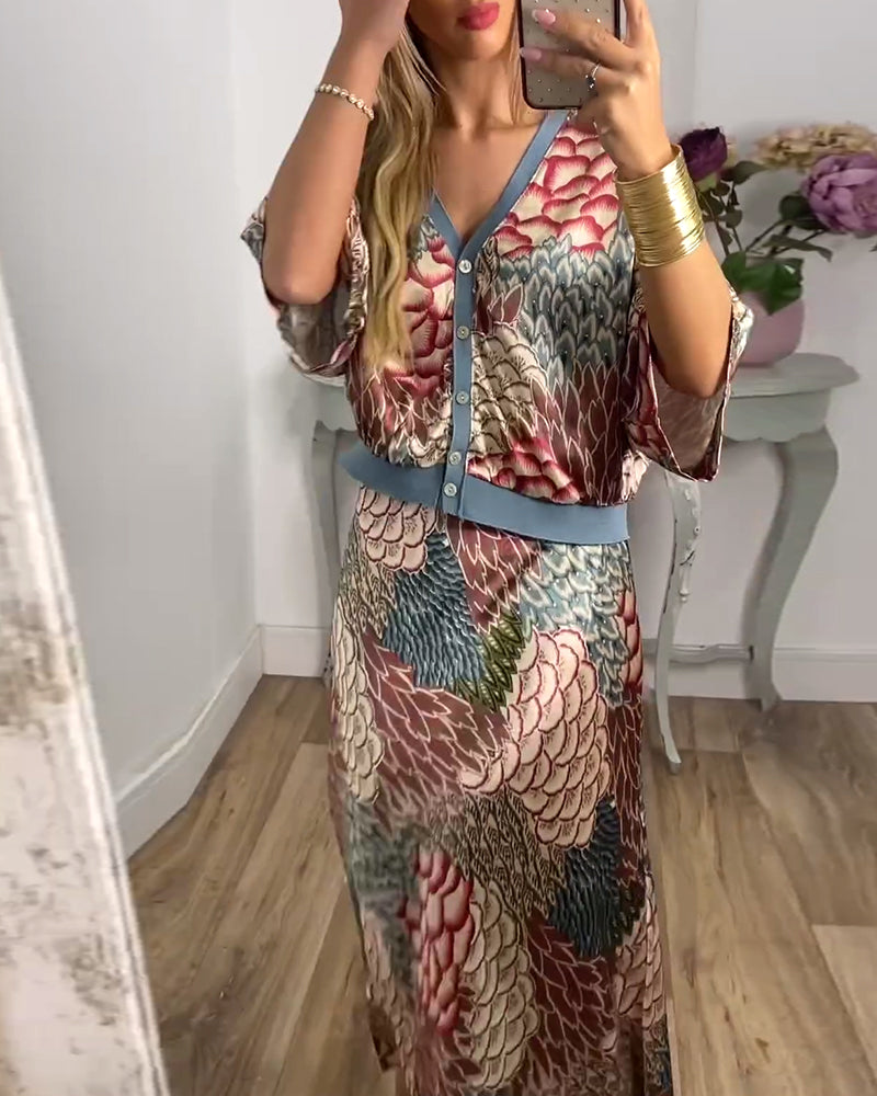 Vale | 2 Piece Set Blouse and Skirt