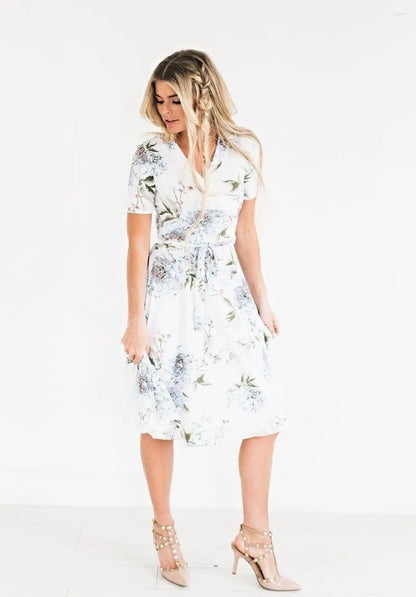 Valen - Floral midi dress
