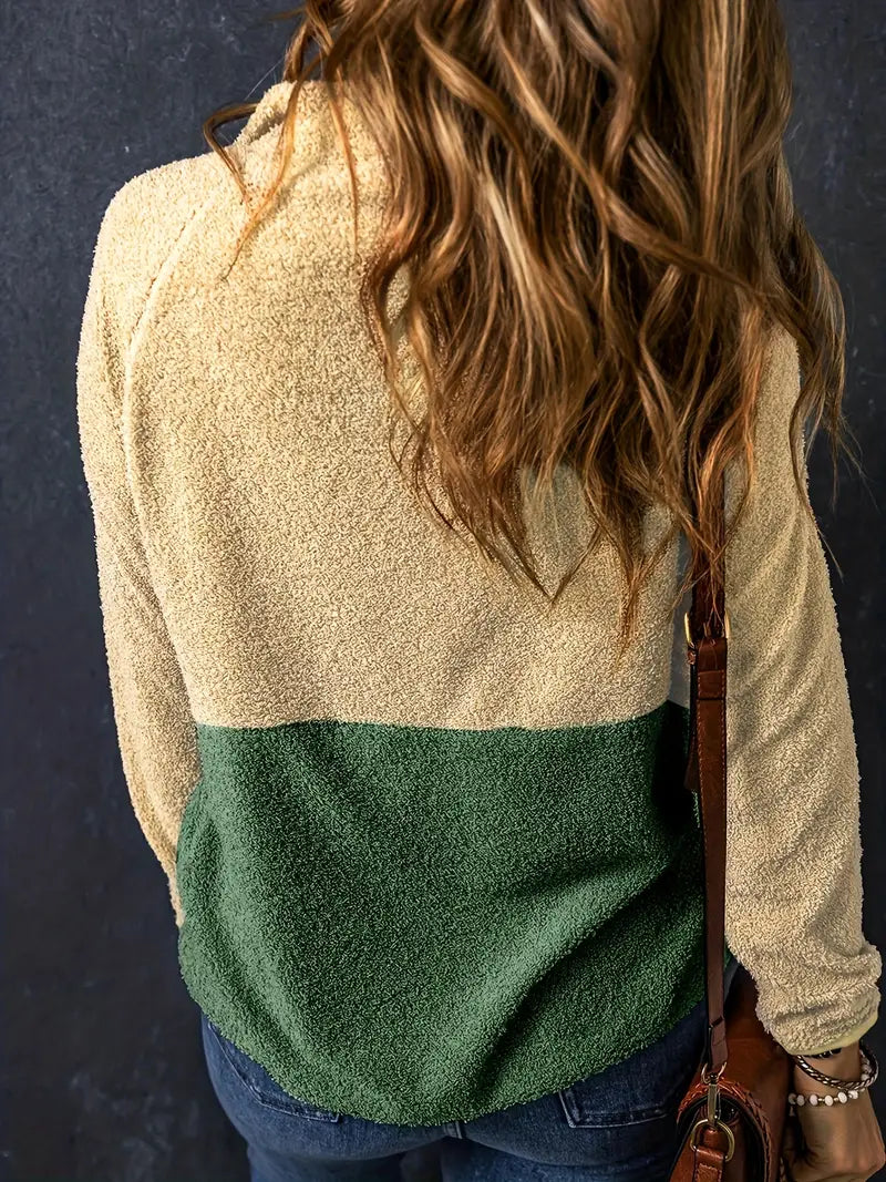 Kristy - Teddyjack met halve rits