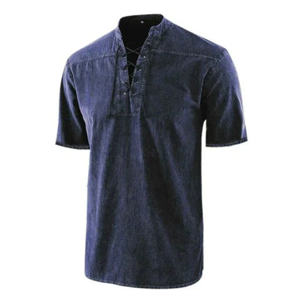 Hanski - Heren V-hals shirt