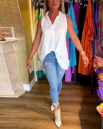 Priscilla - Sleeveless top