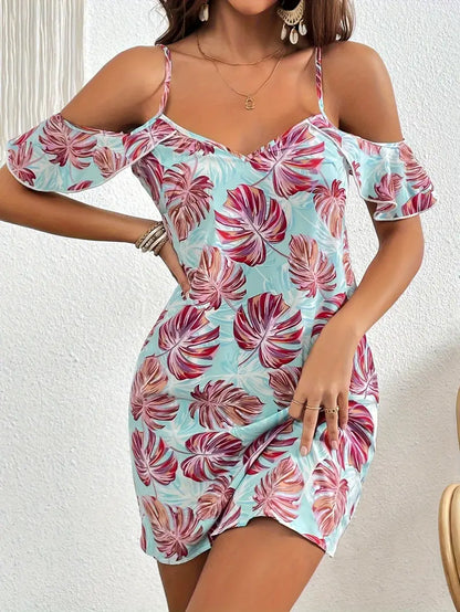 Cora - Off-the-shoulder floral dress