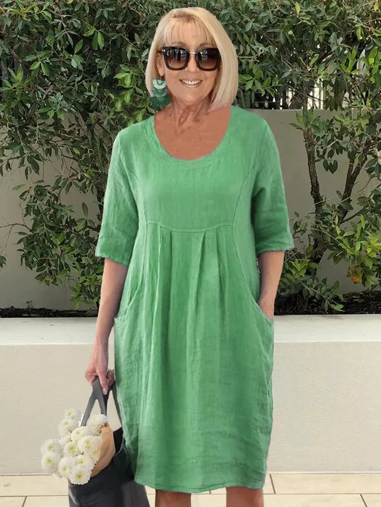 Eulalie - Zomerjurk met zakken