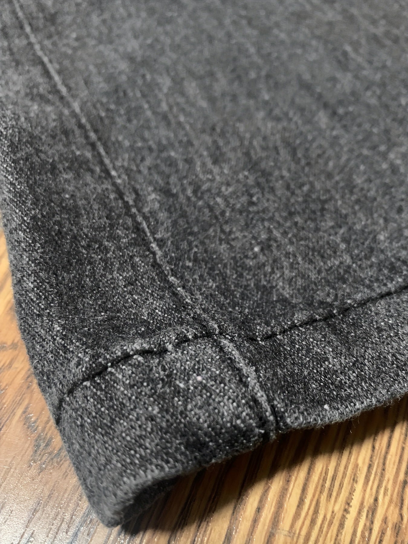 T-shirt décontracté pour ado - Couleur unie - 100 % polyester - Parfait pour le week-end d'automne/hiver