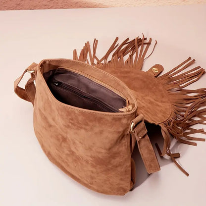 Annemarie - Sac bandoulière à pompon