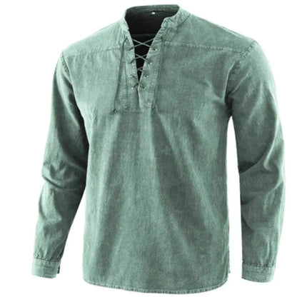 Hanski - Heren V-hals shirt