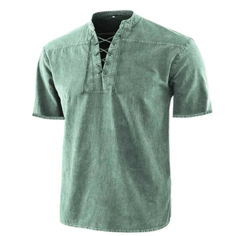 Hanski - Men's V-neck shirt
