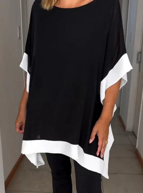 Célestine - Haut à manches chauve-souris pour femme