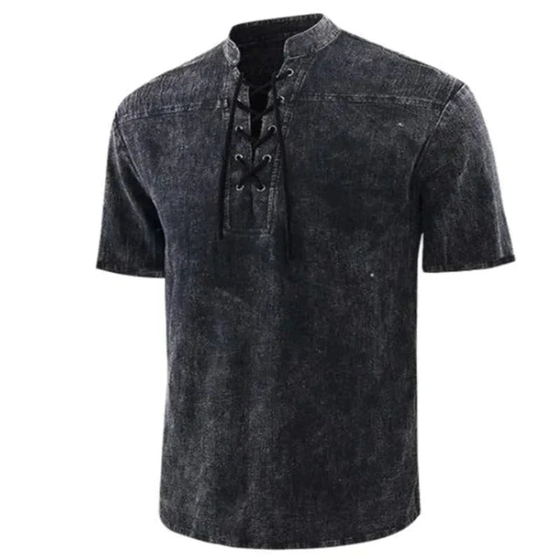 Hanski - Men's V-neck shirt