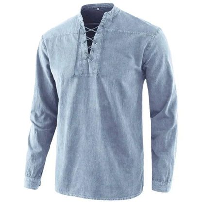 Hanski - Heren V-hals shirt