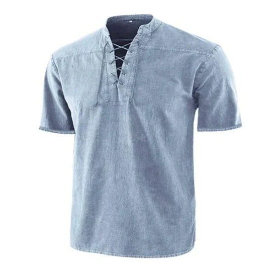 Hanski - Men's V-neck shirt